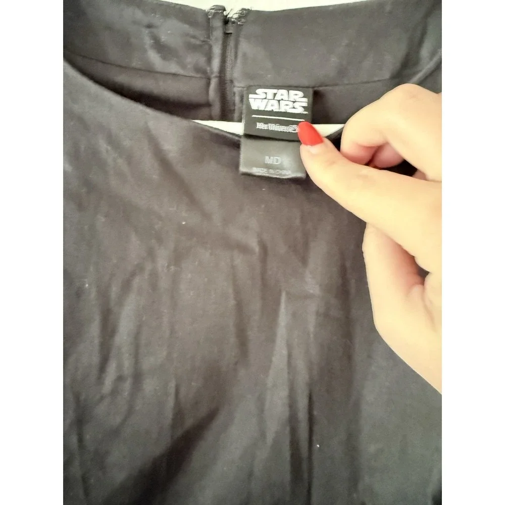 Star Wars Her Universe Dress Light Sabers Black Size Medium Excellent Cosplay - Picture 3 of 11